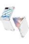 Samsung Galaxy Z Flip6 Case – Full Protection [Slim Thin] [Shockproof] Flexible TPU Crystal Clear Soft Skin Silicone