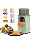 Multifunctional Vegetable Cutter Chopper Rotary Cheese Grater 3-in-1 Shredder Slicer Grinder Salad Maker Machine