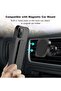 iPhone 16 Pro Max Purple Magnetic Car Mount Kickstand Case – Premium Silicone with Vertical & Horizontal Hand Strap - 3
