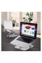 Laptop Stand, Ergonomic Height Angle Adjustable Computer Holder for Laptops 11-17" - Silver - 2