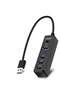 Laptop Docking Station USB3.0 to 3*USB 2.0 1*USB 3.0 Hub Adapter 5GBit/s Gigabit Ethernet for PC Laptop with No Need Driver
