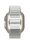 Stainless Steel Band for Apple Watch Ultra Metal Strap with Folding Clasp (Black) - 2