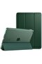 iPad 10.2 Case for 9th/8th/7th Generation (2021/2020/2019) - Slim Translucent Hard PC Protective Smart Cover with Stand - Dark Green