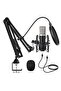 Professional Cardioid Microphone With Adjustable Scissor Arm And Shock Mount