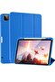 Case for iPad Pro 11 Inch (2021/2020) with Pencil Holder, Slim Trifold Stand (Surf Blue)