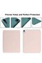 Case for New iPad Air 5th Generation (2022)/iPad Air 4th Generation (2020) 10.9 Inch, with Screen Protector and Auto Wake/Sleep Cover, Pink - 4
