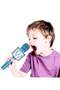2 Pack Wireless Bluetooth Karaoke Microphone for Kids – Portable Handheld Mic Speaker Machine in Blue, Perfect Gift for All Ages - 6