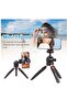 MT-35 - Table Top Mini Portable Fold-able Extendable Tripod Stand for Mobile Phones and DSLR & Digital Cameras - 3