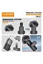 VM-10 Rechargeable Wireless Lavalier Microphone, Portable Clip-On Mic with Clear Audio Capture - 3