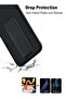 Apple iPhone 16e 5G 2025 Case Cover with Foldable Magnetic Kickstand, Hand Grip Finger Ring - 5