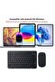 Rechargeable Bluetooth Keyboard and Mouse Combo Ultra-Slim Portable Compact Wireless Mouse Keyboard Set - 2