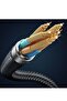 Digital Watt Display Braided Charging Cable with Auto Off Feature - 6