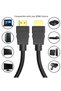 High-Speed HDMI Cable 10 Meter – Supports 4K Ultra HD, 3D, 1080p, ARC, and Ethernet – Durable Gold-Plated Connectors for HDTV, Monitor, PS5, Xbox, Laptop, Projector – Black - 5