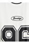 Lcw kids bicycle collar printed girl's t-shirt - 2