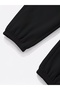 Women's Yeşim Cold Printed Baby Tee Combed Cotton Crop Top and Sweatpants - Two-Piece Sweat Suit - 3
