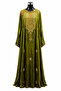 Bab Al Madina Premium Golden Bead Embroidered Abaya for Occasions - 2