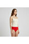 Women's Thin Waist Cotton Panties Red 12-Pack - 2