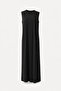 Zero Sleeve Undergarment Dress Black - 2