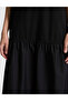 Black A-Line Knitted Dress 50325153-Vr046 - 6