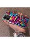 Redmi 15C 5g Compatible Silicone Edge Hard Back Case Couple Phone Case with Line Pattern - 2