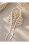 Handmade Floral Motif Metal Crown Knitted Bandana - Non-Slip Bohemian Hair Accessory - Women's Summer Bandana - 3