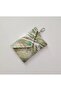 Green Leaf Patterned Multi-Purpose Mini Organizer Wallet – Card Holder, Earphone Bag – with Hook Clip
