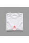 Nubarco White Oversize Wide Cut Long Sleeve 100% Cotton Summer Korean Food Printed Tshirt - 2