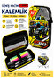 Jeep Embossed Compartmented Pencil Holder 1 Piece P-6011 Boy's School Pencil Case 3D Cute Cartoon