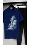 Unisex Oversize Shorts Set Short Sleeve T-Shirt Comfortable Fit Summer Casual Sports