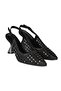 25Y125 Black Women's Heeled Shoes