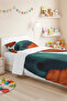 Geometric Green Modern Young Room Single Pique Set - Tile 160X220 cm Quilted Bedspread - 5
