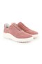Women's Sneaker Suede Thick Lightweight Eva Sole Laceless Slip-On Casual Stylish Sports Shoes Lz4508 - 3