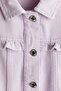 Frill-trimmed twill jacket - 2