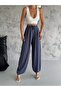 Women's Flexible Fabric Shalwar Pants with Elastic Waist