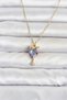 316L Steel Chain Gold Color Owl Model Women's Necklace