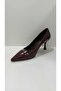 Genuine Leather Evening Dress Women's Shoes - 3