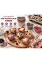 Set of 12 Heart Shaped Silicone Muffin Molds Mini Cake Cupcake Molds Flexible Non-Stick - 5