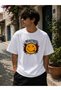 Men's Oversize Printed 100% Cotton T-shirt - 2