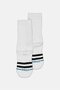 Kids Boy 1 Pair Og Stripe Socks, White - 2