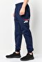 Men Sportswear Fit Training Track Pants, Navy - 3