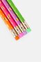 4 Pcs Big Dream Girls Pencils, Multicolor - 3