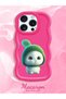 iPhone 15 Pro Max Compatible Case Camera Protector Red Silicone Couple Phone Case Cute Pattern - 2