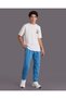 Senior Boys Blue Printed Active Pants - 2