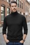 Men's Non-Pilling Throat Knitwear Sweater Fisherman Knitwear Sweater - 5
