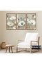 Table with Static Cling Feature - Poster Flower (Model- 26)