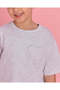 Girls Grey & Lilac T-Shirt Pack Of 2 - 5