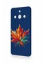 Realme 11 Pro Compatible Colorful Leaf Pattern Silicone Case - 3