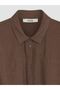 Xside Brown Crop Modal Blended Women's Shirt - 7