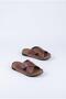 253-201 Anatomical Comfortable Lightweight Men's Slippers with Buckle Detail - 2