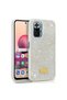 Xiaomi Redmi Note 10 Pro Case with Silicone Edges and Shiny Lux Diamond Cover